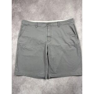 Fox Racing Shorts Mens 40 Gray Chino‎ Casual Stretch Active Outdoor Golf Walk